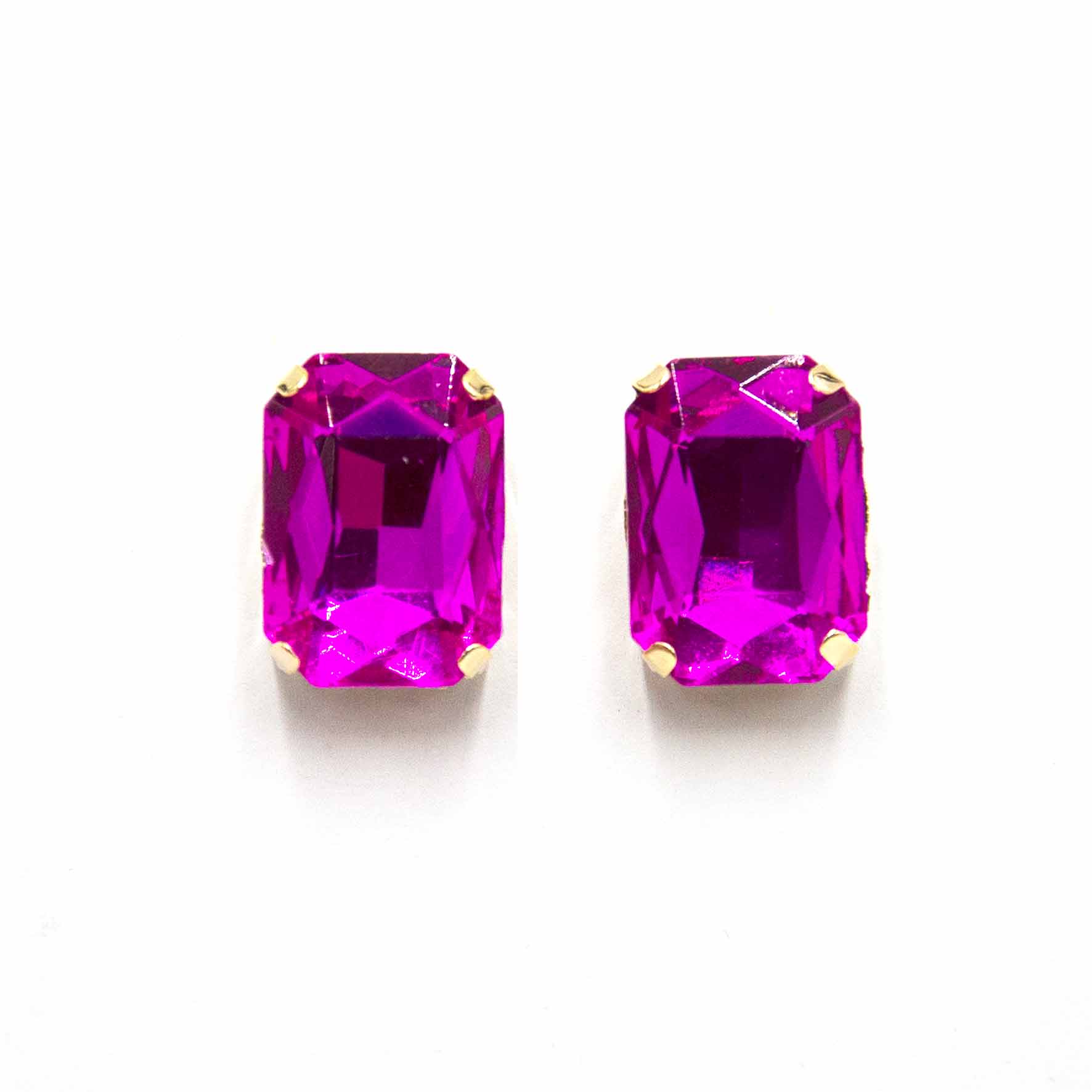 Palestro Milano Orecchini Fucsia Gemme di Rodi