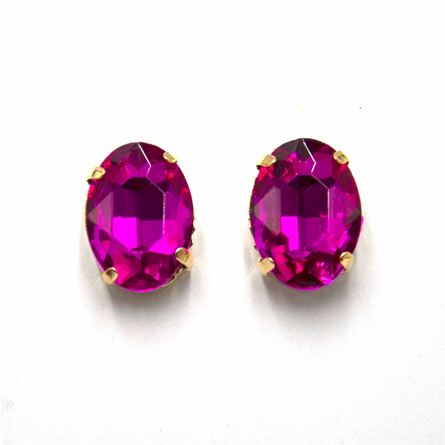 Palestro Milano Orecchini Fucsia Ovali di Santorini