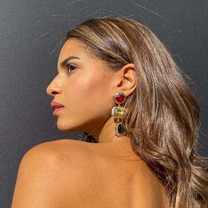 Palestro Milano Orecchini Gemme Orientali