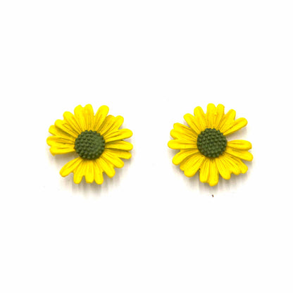 Palestro Milano Orecchini Giallo Margherite mini