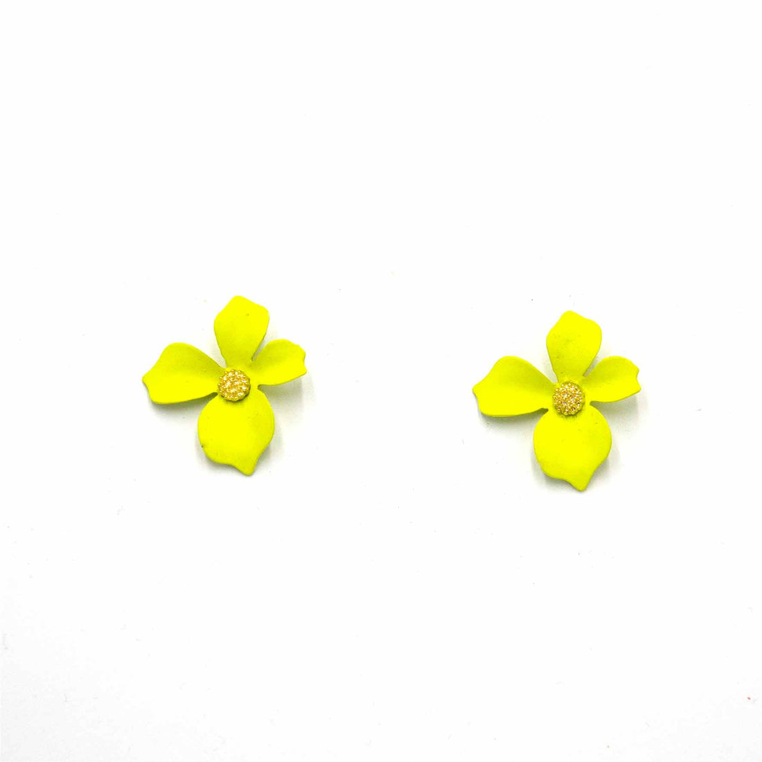 Palestro Milano Orecchini Giallo Sole Fiorellini
