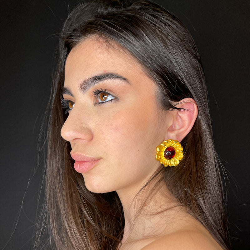 Palestro Milano Orecchini Girasole a modo nostro