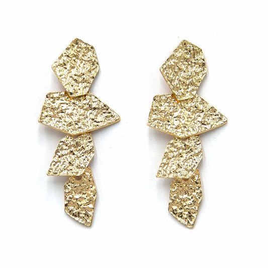 Palestro Milano Orecchini Gold Cosmos