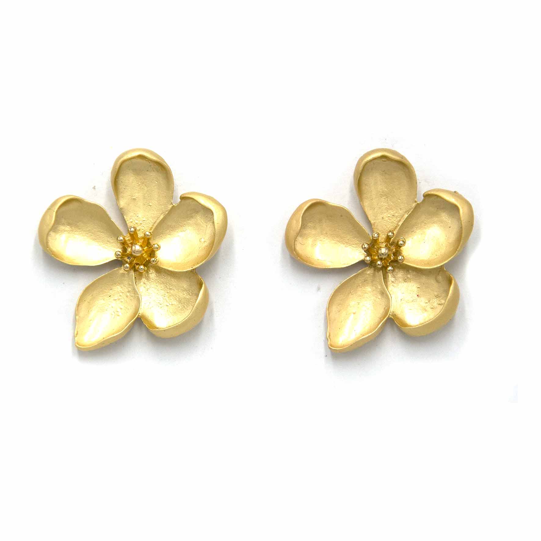 Palestro Milano Orecchini Gold Fiorelloni