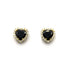 Palestro Milano Orecchini Gold / Nero Orecchini Cupido
