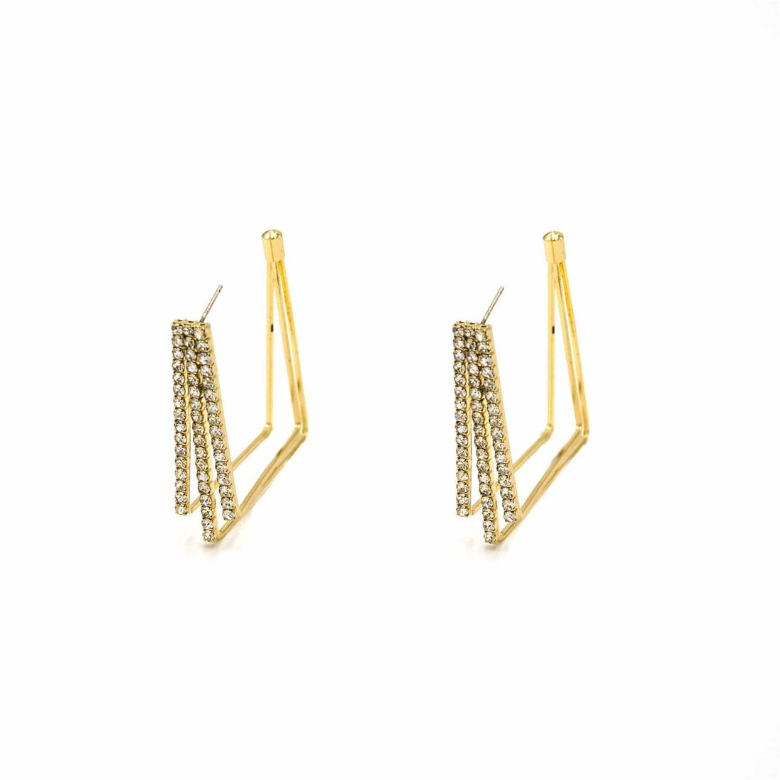 Palestro Milano Orecchini Gold Quadrum