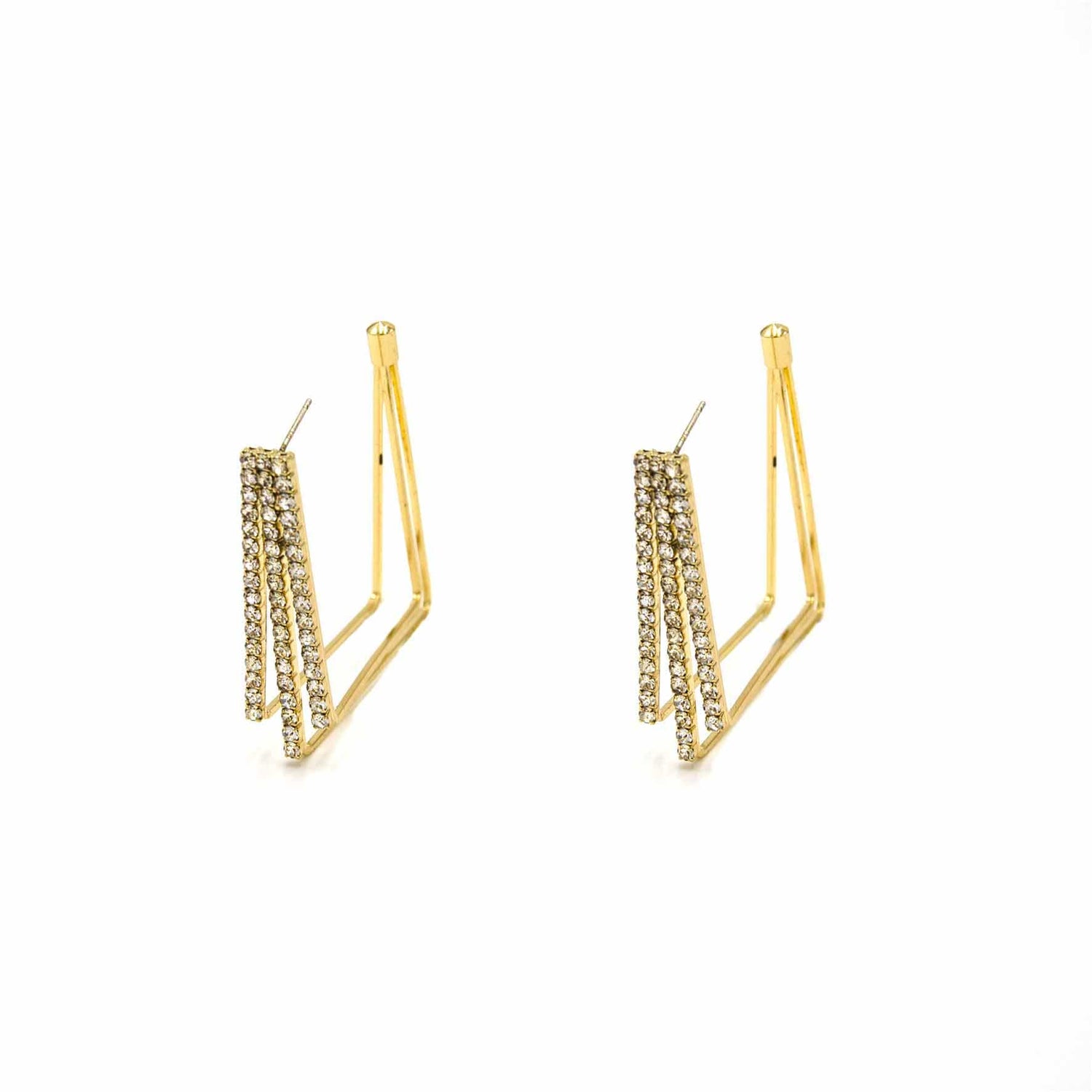 Palestro Milano Orecchini Gold Quadrum