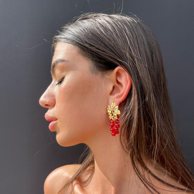 Palestro Milano Orecchini Grappoli d&
