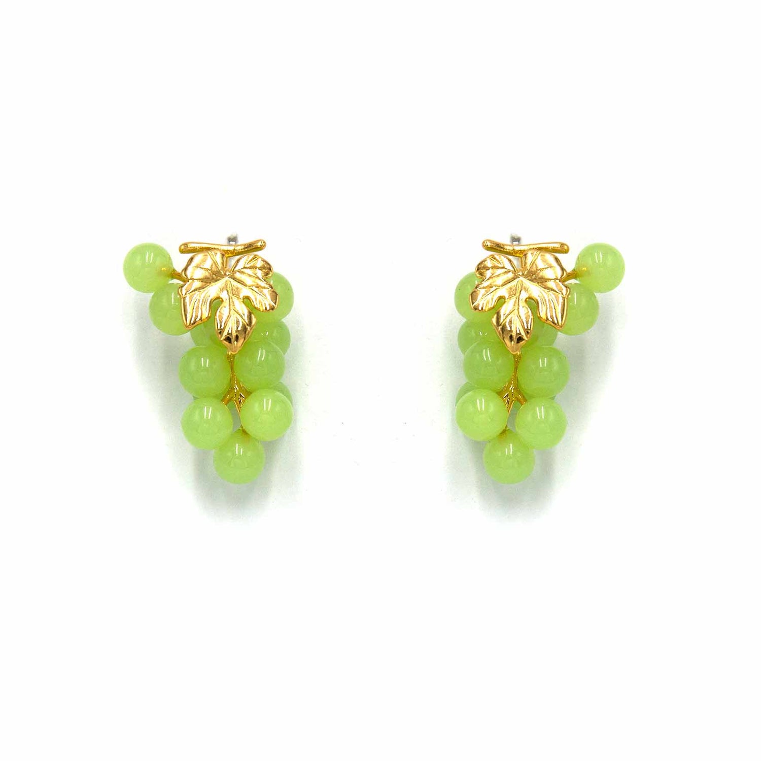 Palestro Milano Orecchini I love Green Grappoli d&
