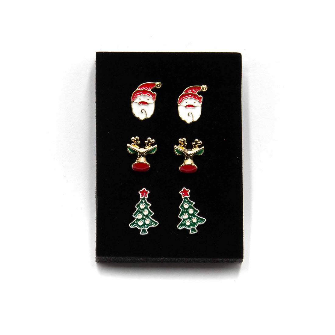 Palestro Milano Orecchini Magic Trio Babbo &amp; Rudolph