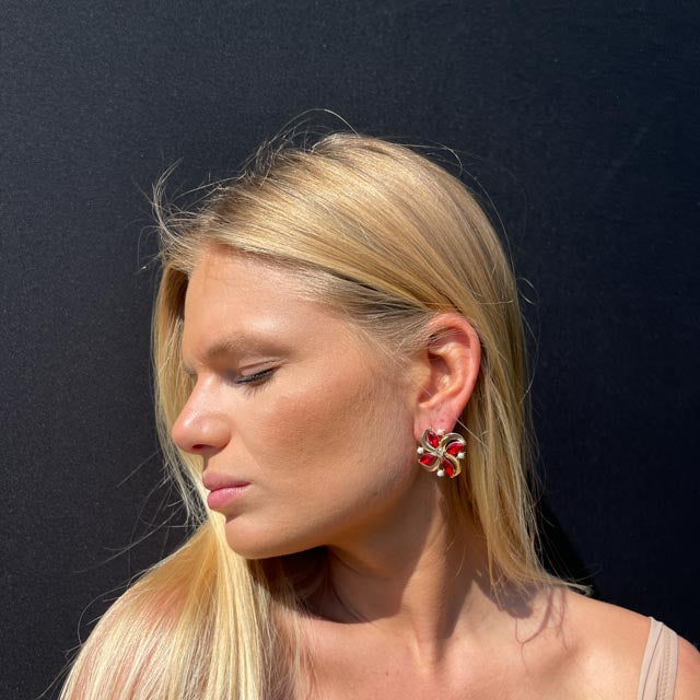 Palestro Milano Orecchini Maioliche