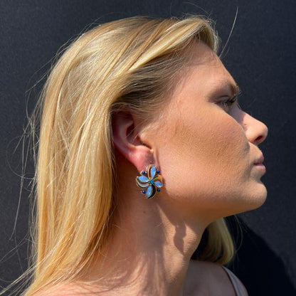 Palestro Milano Orecchini Maioliche