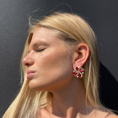 Palestro Milano Orecchini Maioliche