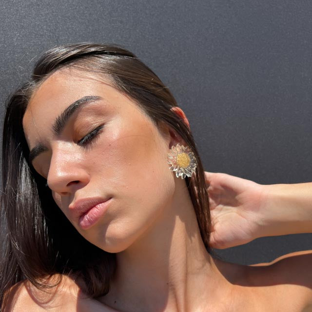 Palestro Milano Orecchini Margherite Big