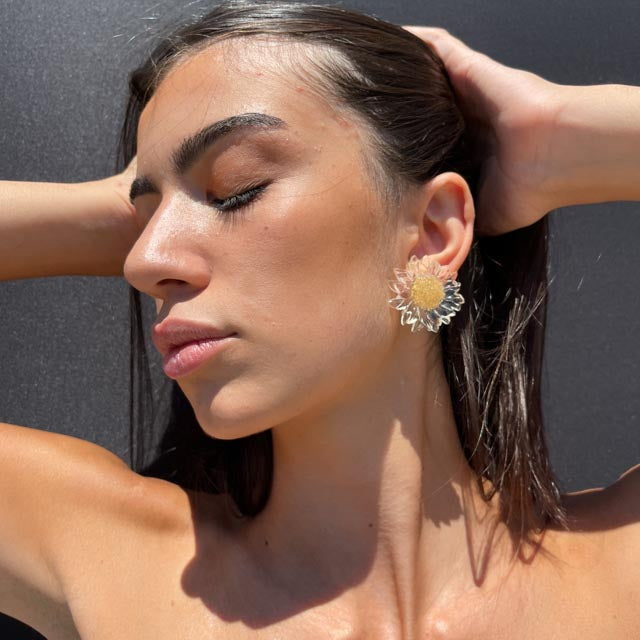 Palestro Milano Orecchini Margherite Big