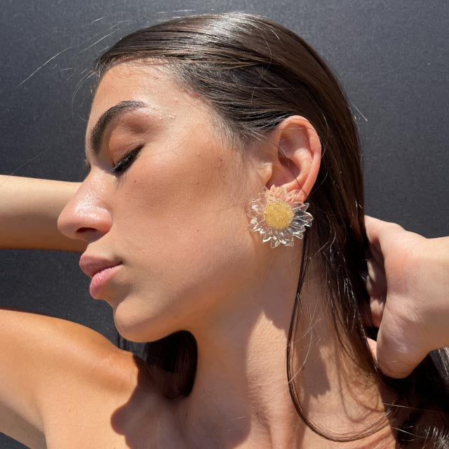 Palestro Milano Orecchini Margherite Big