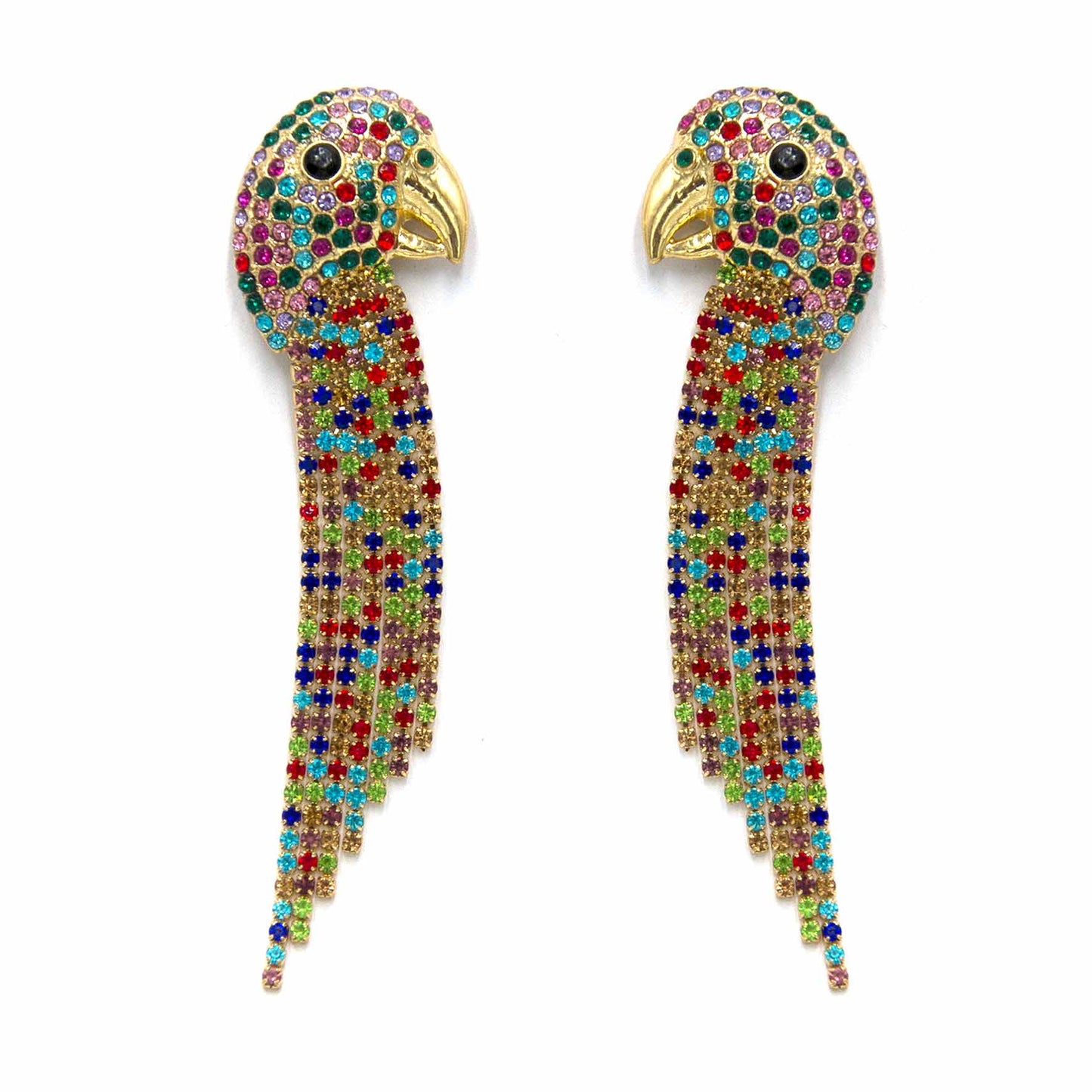 Palestro Milano Orecchini Multicolor Cocorito