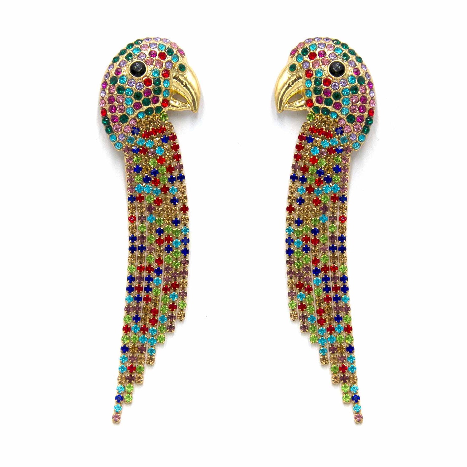 Palestro Milano Orecchini Multicolor Cocorito