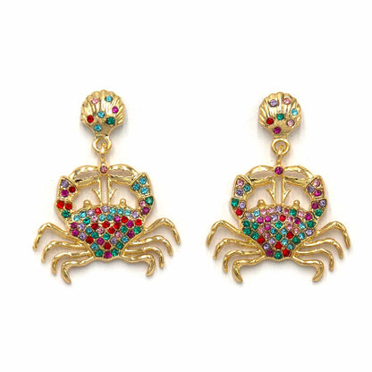 Palestro Milano Orecchini Multicolor Granchietti