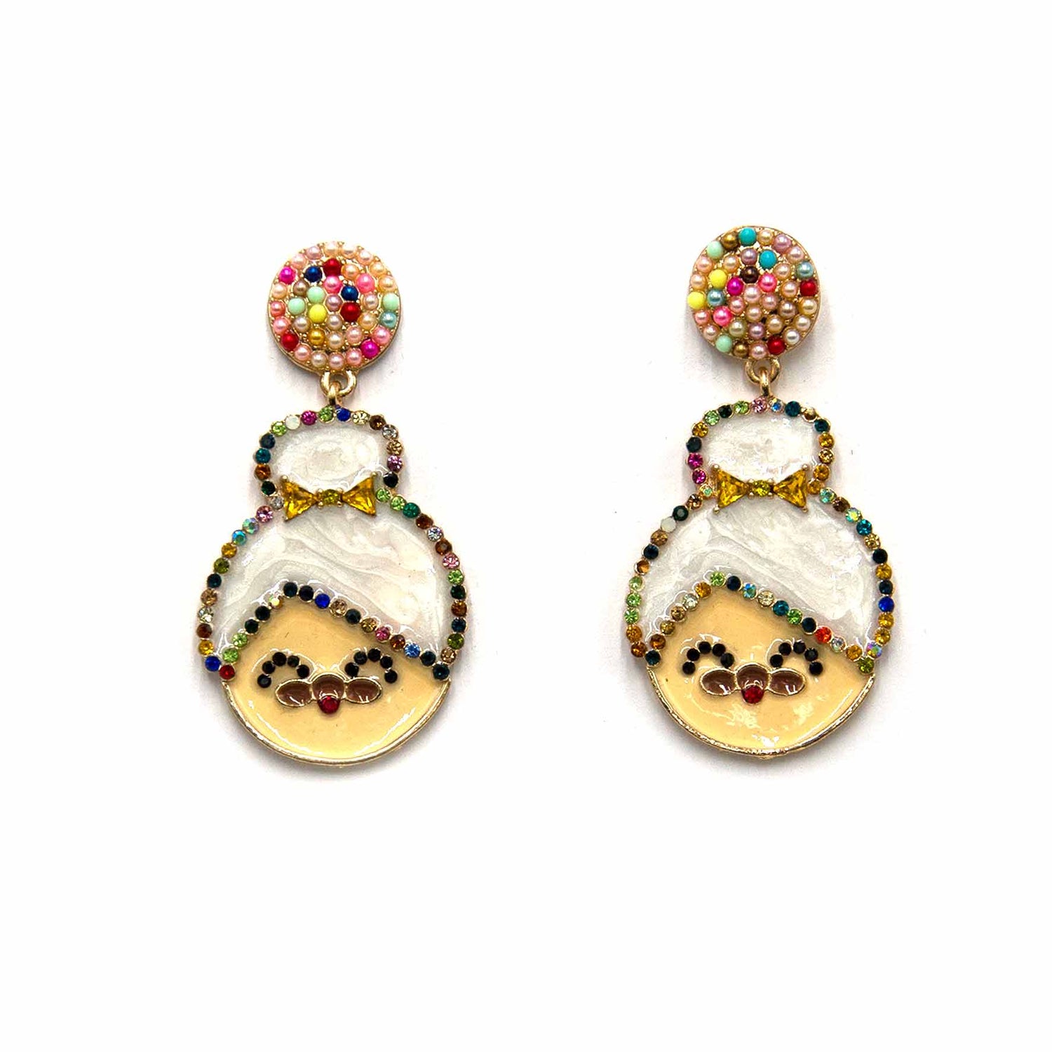 Palestro Milano Orecchini Multicolor Nonnina