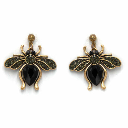 Palestro Milano Orecchini Nero Ape pendente