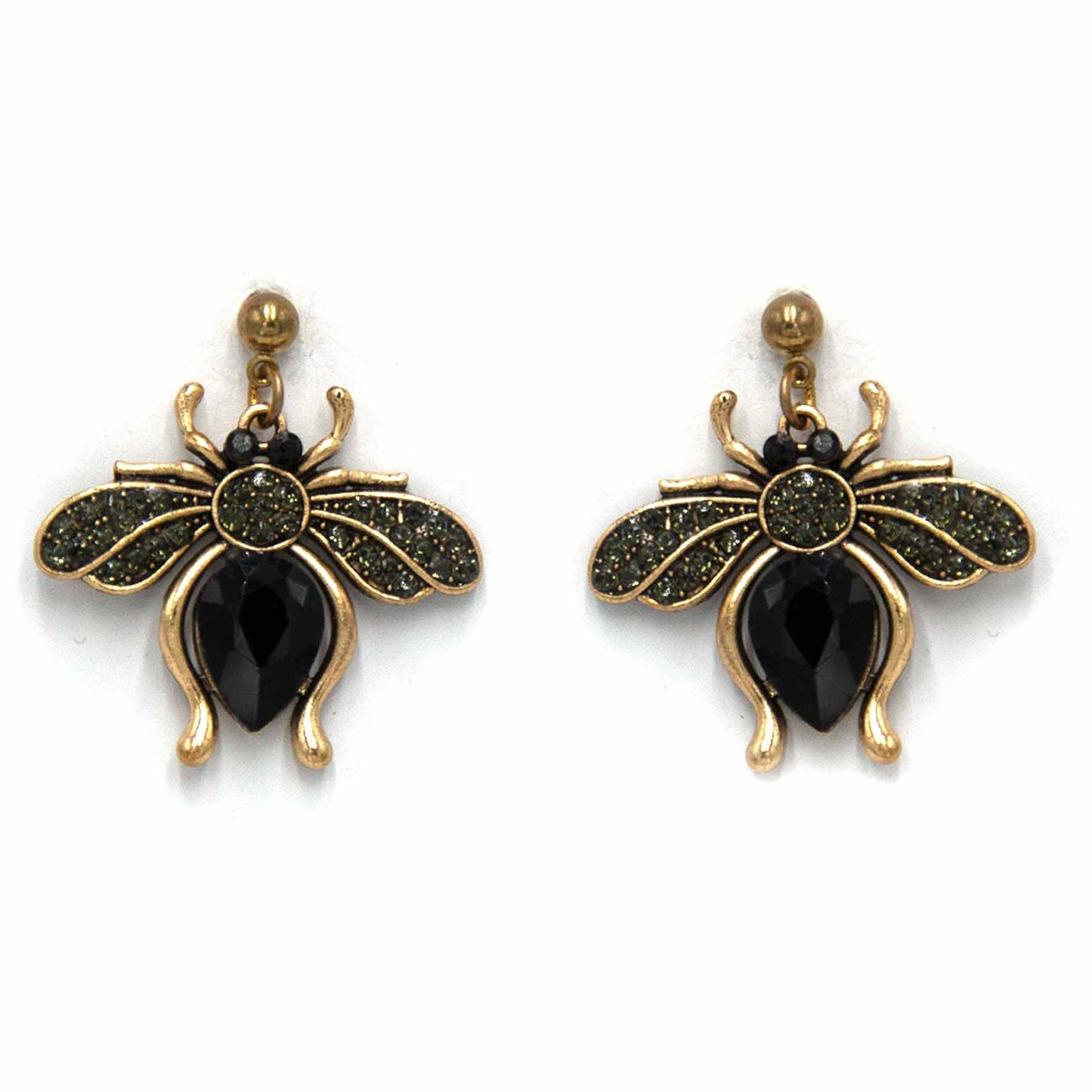 Palestro Milano Orecchini Nero Ape pendente