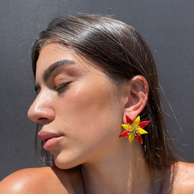 Palestro Milano Orecchini Ninfea