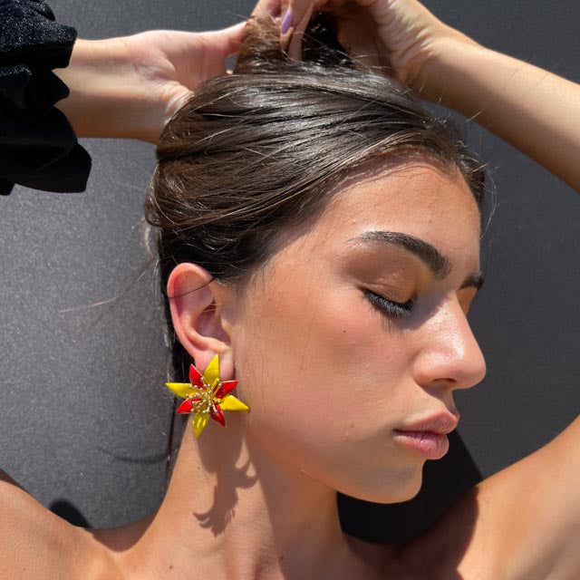 Palestro Milano Orecchini Ninfea