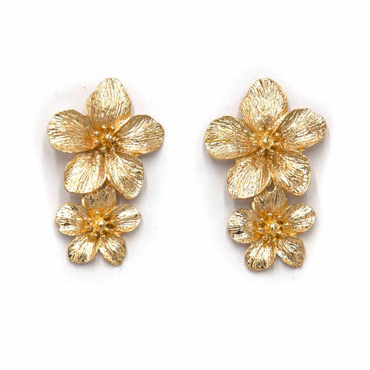 Palestro Milano Orecchini Oh my Gold Cascata di Due Fiori