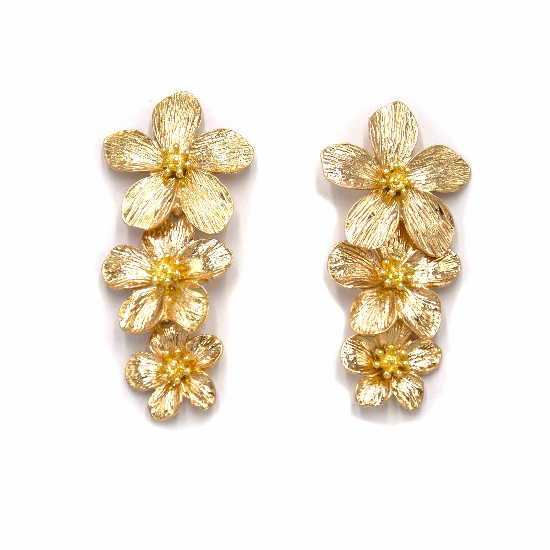 Palestro Milano Orecchini Oh my Gold Cascata di Tre Fiori