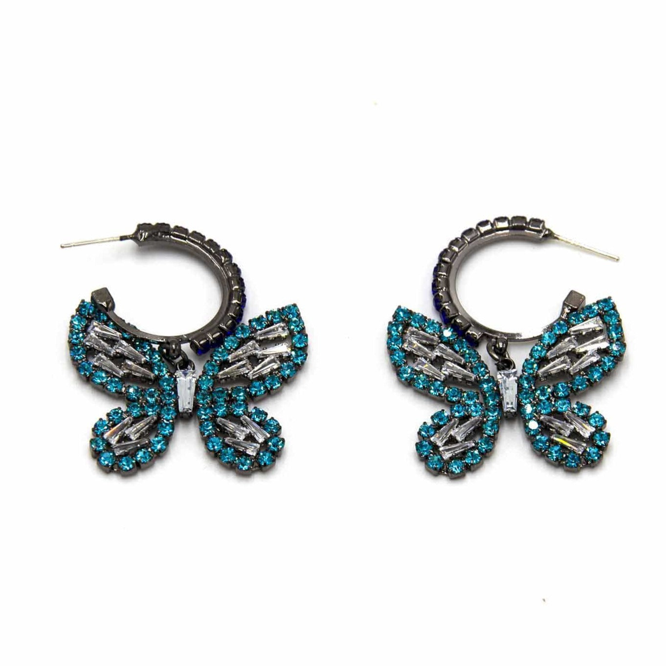Palestro Milano Orecchini Pacific Blu Farfalle Magiche