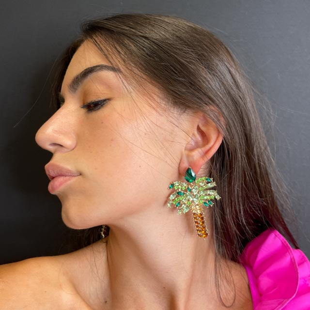 Palestro Milano Orecchini Palme