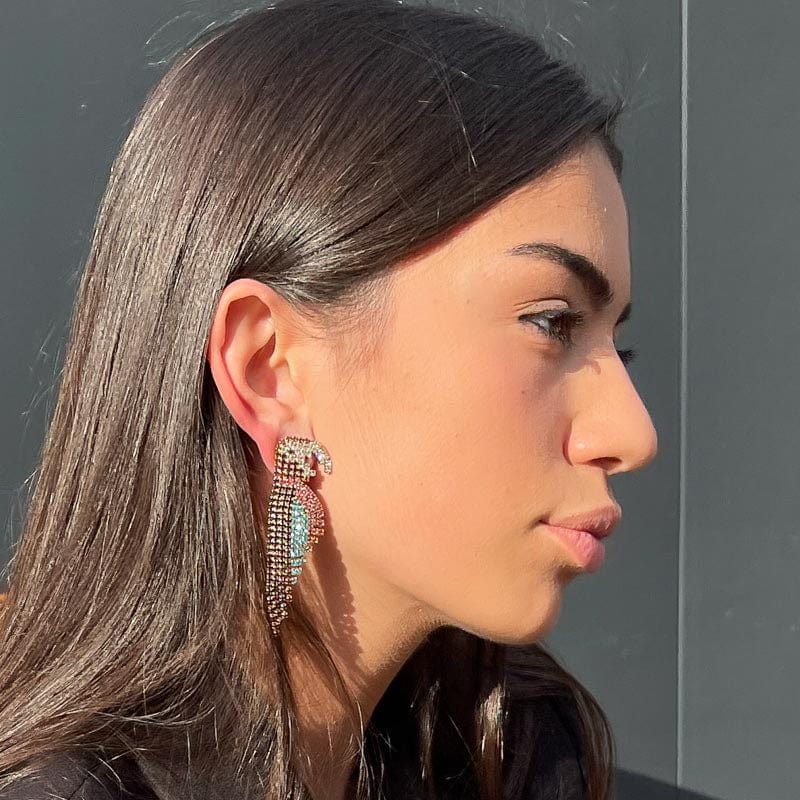 Palestro Milano Orecchini Pappagalli