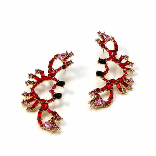 Palestro Milano Orecchini Passion Red Sebastian