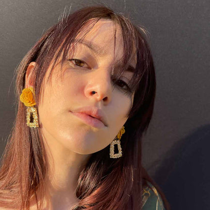 Palestro Milano Orecchini Peonie