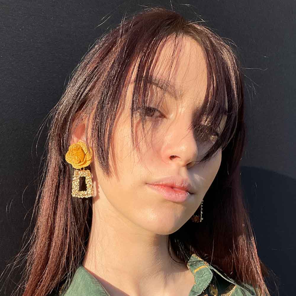 Palestro Milano Orecchini Peonie