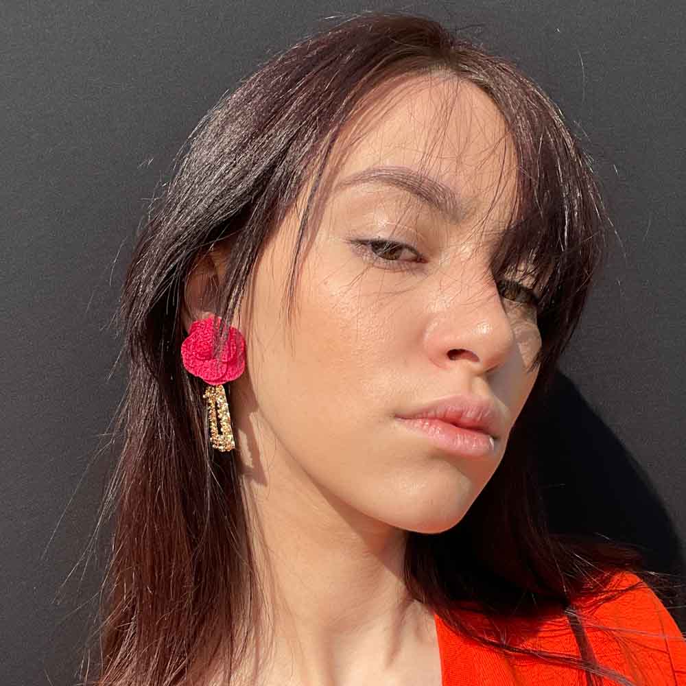 Palestro Milano Orecchini Peonie