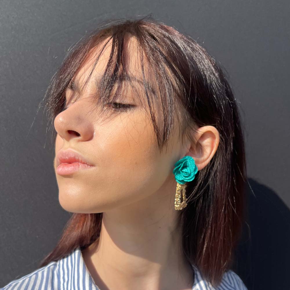 Palestro Milano Orecchini Peonie