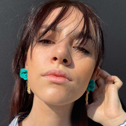 Palestro Milano Orecchini Peonie