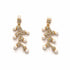 Palestro Milano Orecchini Perline White Luci Natalizie