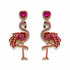 Palestro Milano Orecchini Pink Flamingos