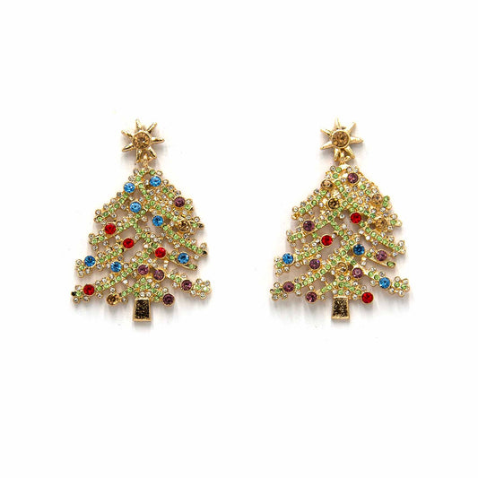 Palestro Milano Orecchini Pino Natalizio