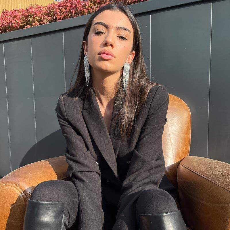 Palestro Milano Orecchini Pioggia di Brillanti