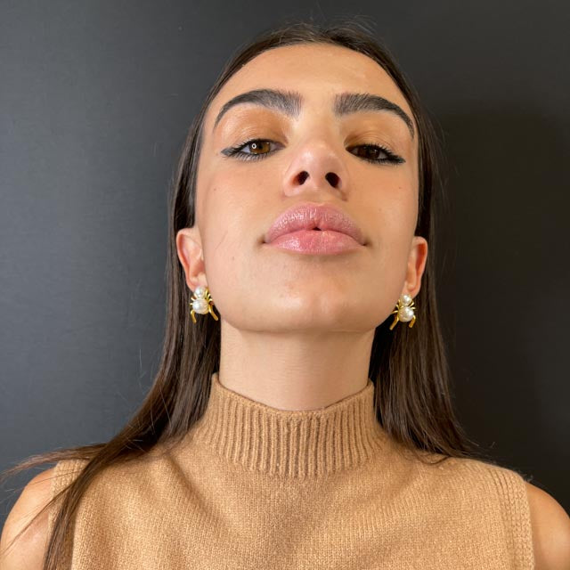 Palestro Milano Orecchini Ragnetti Perla