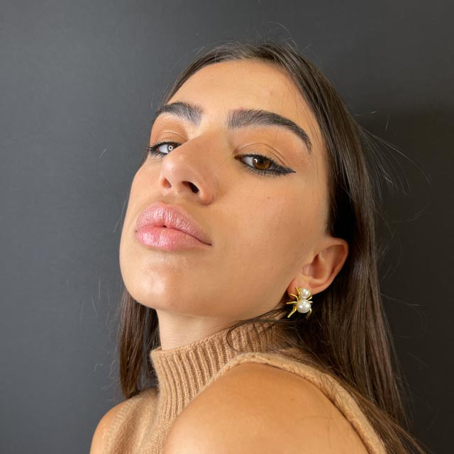 Palestro Milano Orecchini Ragnetti Perla