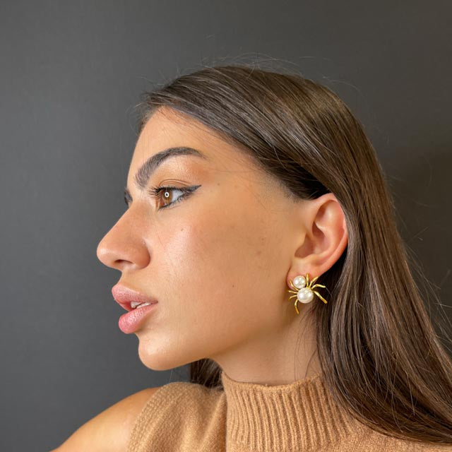 Palestro Milano Orecchini Ragnetti Perla