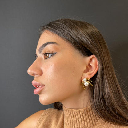 Palestro Milano Orecchini Ragnetti Perla