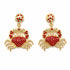 Palestro Milano Orecchini Red Granchietti
