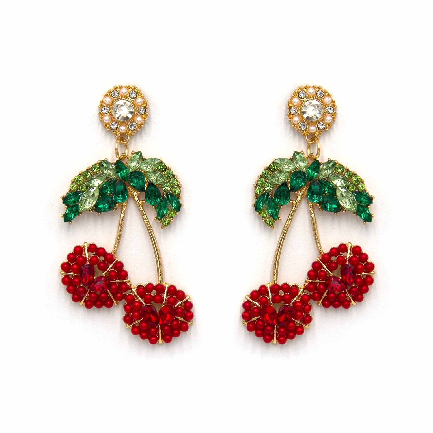 Palestro Milano Orecchini Red Passion Cherry Preziose