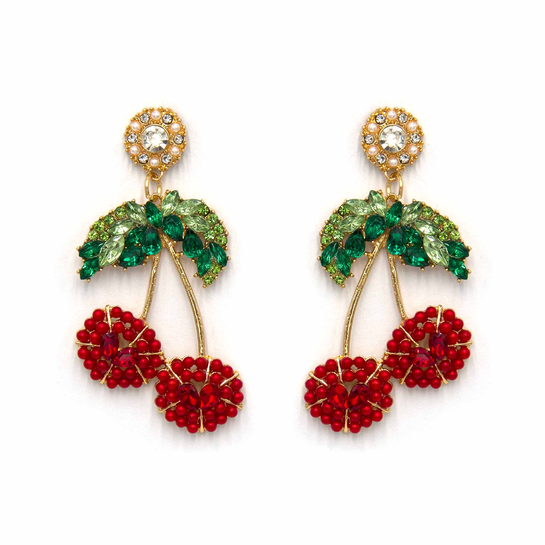 Palestro Milano Orecchini Red Passion Cherry Preziose